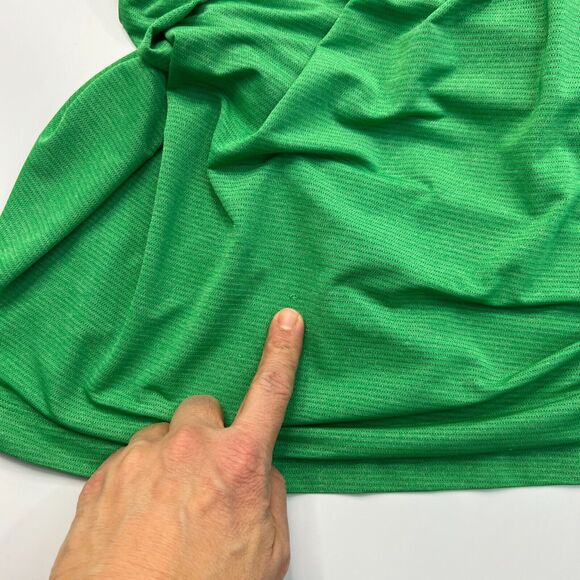 Lululemon Precision Polo Shirt Mens L Large Green Athletic Thin Fabric Golf - Picture 6 of 10